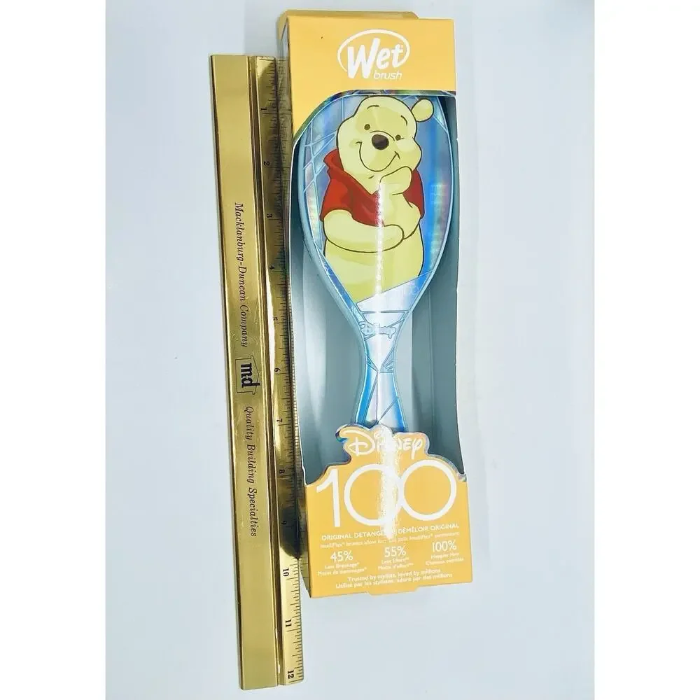 Wet Brush Original Detangler Disney 100 Winnie the Pooh Hair Brush New
